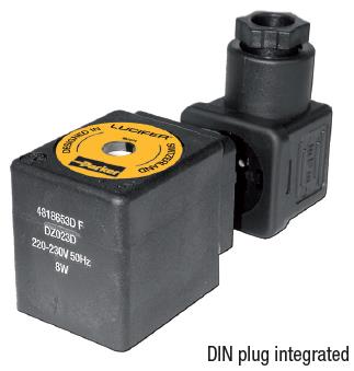 FLUSH WITH DIN PLUG COUPLING VAC/Hz 24/50 (EXCLUDABLE WITH 481865A2 )