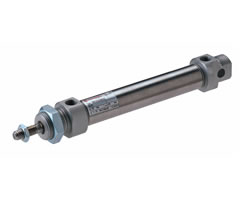 ISO roundline double acting cylinder, 12mm diameter, 50mm stroke