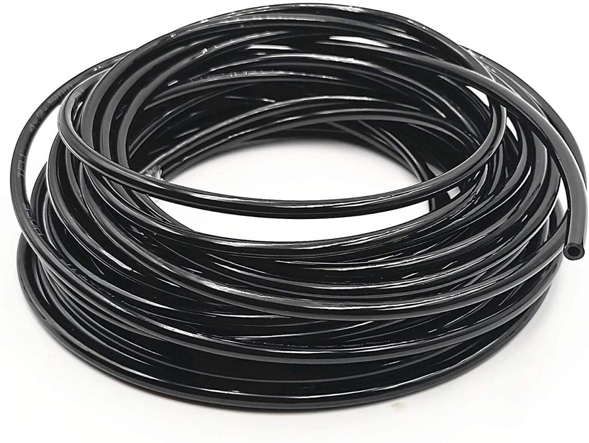 NYLON PIPE 22 NSR 1/8 BLACK