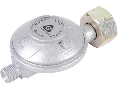 PRESSURE REGULATOR PROPANE SAUCER 50MB 1/4L