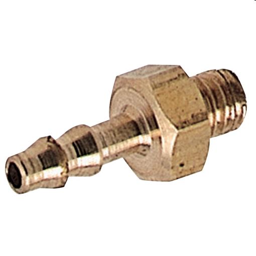 HOSE BARB MINI M5X4 BRASS
