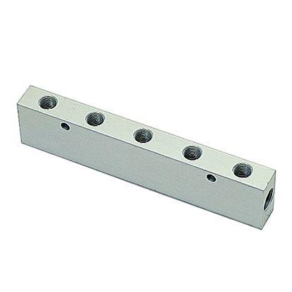 MANIFOLD ALUM DOUBLE BSP INW CYL - C1 : G1/2 - C2 : G1/4 | 3313 13 21 04