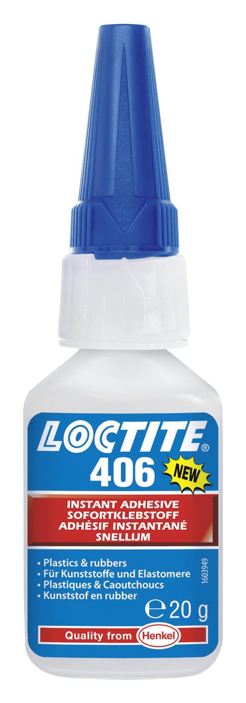LOCTITE 406-20 GR ELASTIC PLASTICS SECOND LINE
