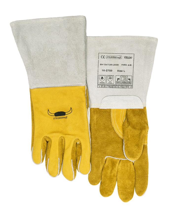 WELDING GLOVE WELDAS STEERSOTUFF 10-2750 MT. XL (MIG)