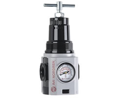 Excelon Plus reducers, 1/2" PTF, 0.7-17 bar, integrated pressure gauge