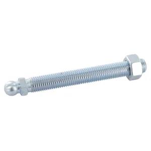 SPINDLE M8 X 40MM STEEL ZINC PLATED