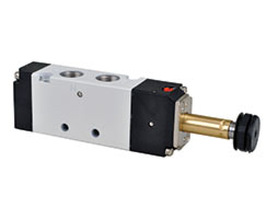 One-way Electric/pneumatic 5/2 Valve G1/8