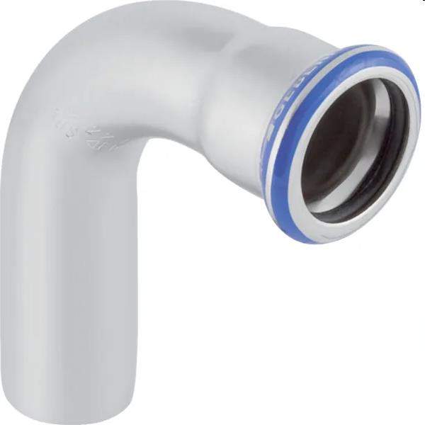 Mapress 316 stainless steel 90° elbow, 22 mm spigot-socket