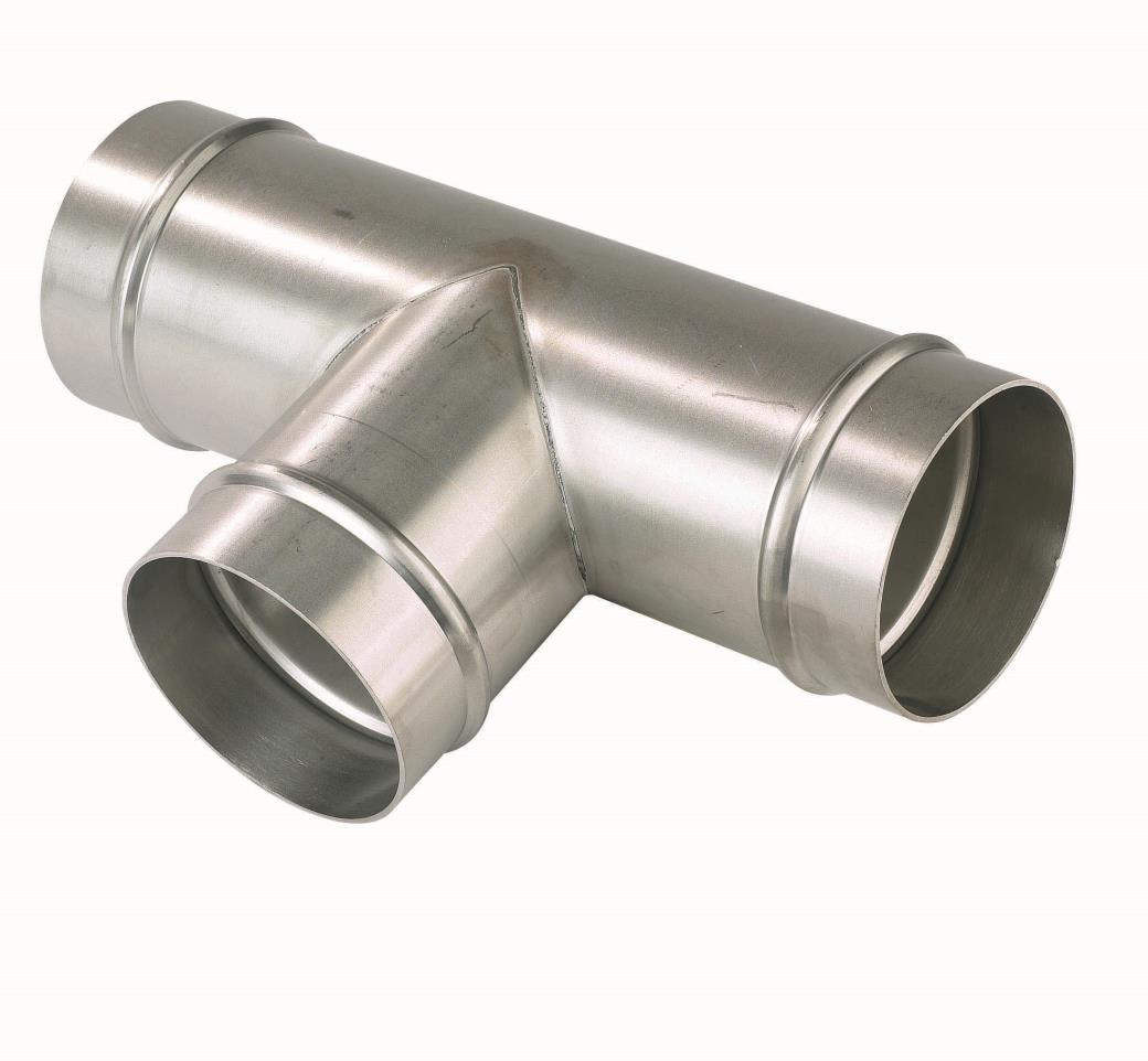 ALUMINUM T-PIECE Ø 168 | RA04 L8 00