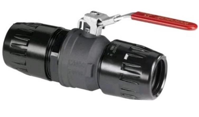 BALL VALVE 2 WAY D=63 STRAIGHT LOCKABLE | 4092 63 00