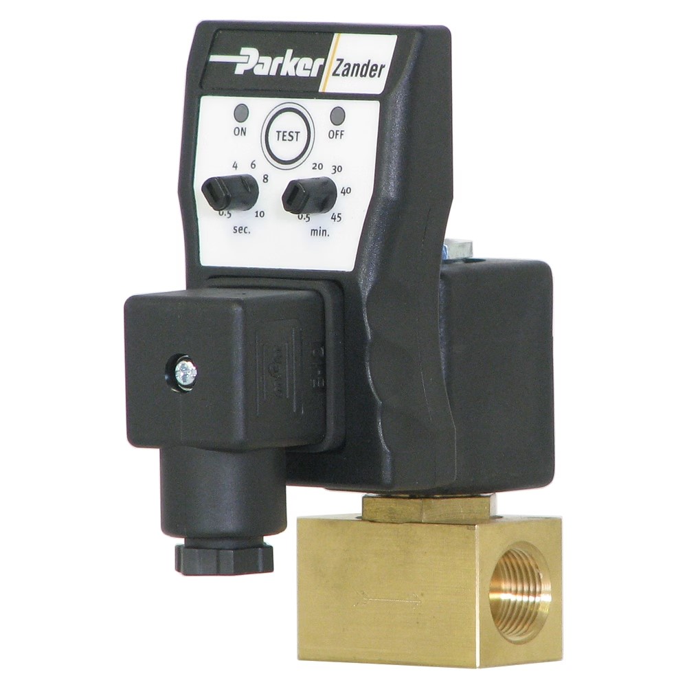 TIME CONTROLLED CONDENSATE DRAIN