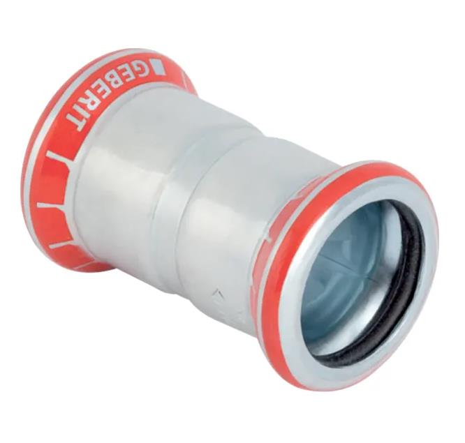 Mapress carbon steel socket, 22 mm