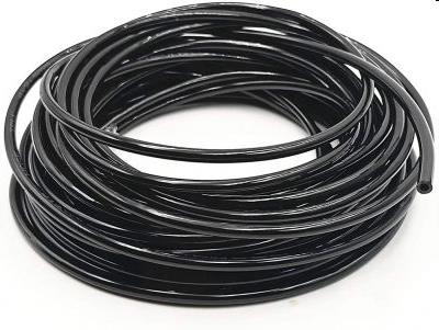 POLY-FLO PIPE 55P 5/16 BLACK