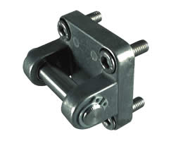 D - Hinge bottom side for cylinder Ø 32mm