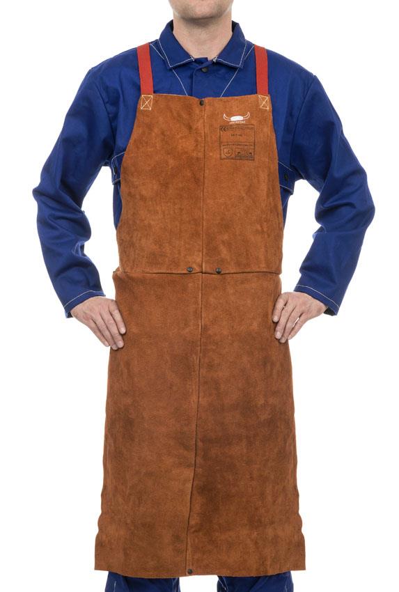 WELDING APRON LEATHER L= 91 CM WIDE 60 CM