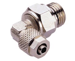 Knee coupling Ø6 - 1/8" Bspp