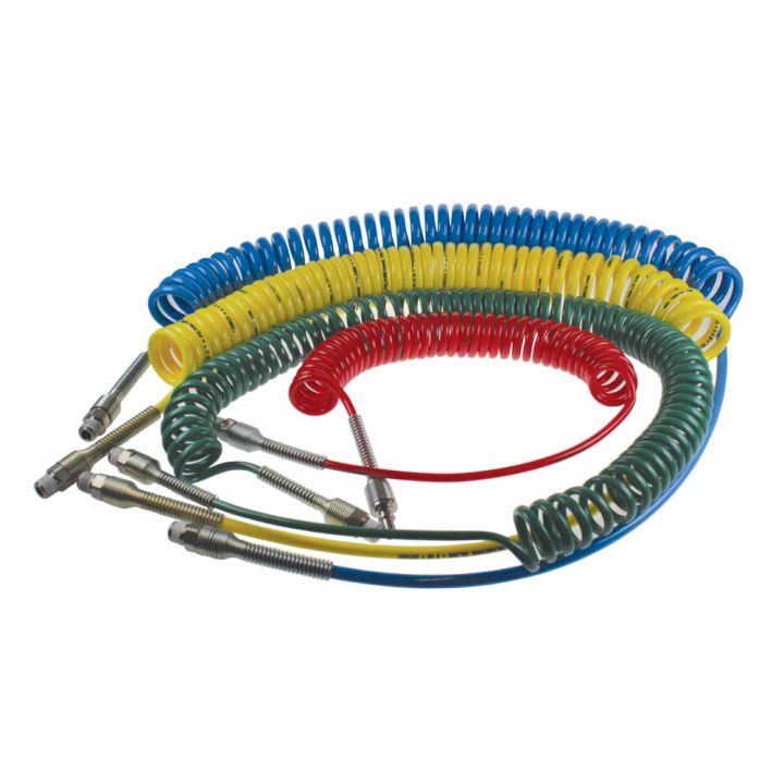 PA SPIRAL HOSE BLUE 8X6 WL=2MTR G1/4" | 1470P08 04 13