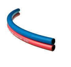 TWIN HOSE SMOOTH 6X9 RED/BLUE