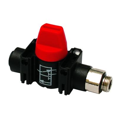 ROCKER VALVE MANUAL BED 3/2 - DIAM D : 8MM - C : G1/4 | 7914 08 13