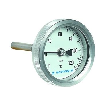 BIMET.THERMOM.+BAG TUBE FIG.693 Ý63 -30/+50°C L=45