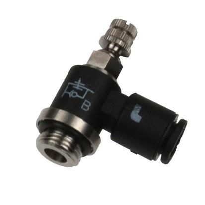 SPEED CONTROL INLET BSP CYL METR &AMP; UNF - DIAM D : 6MM - C : G1/8 | 7669 06 10