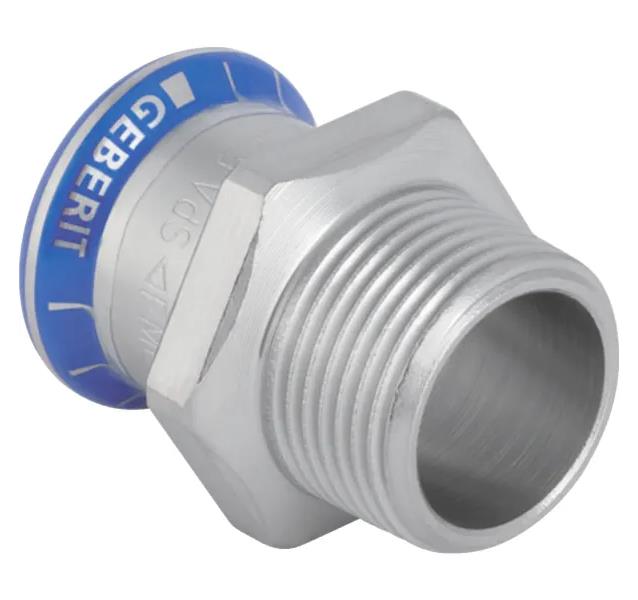 Mapress 316 stainless steel fitting with 28-R1" union