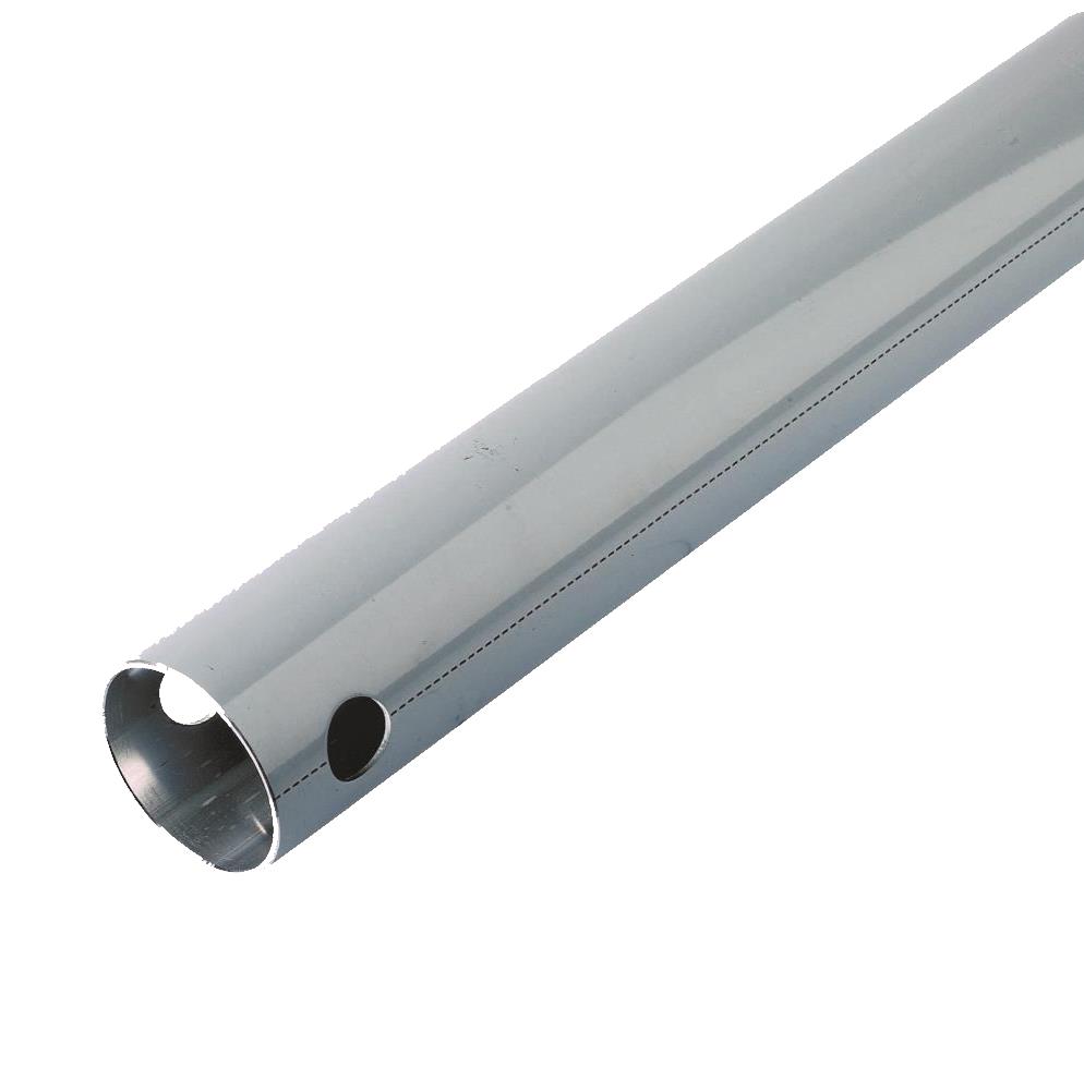 BUIS ALUM. GRAY 63X59 WITHOUT BORE L=3 METERS | 1003A63 06