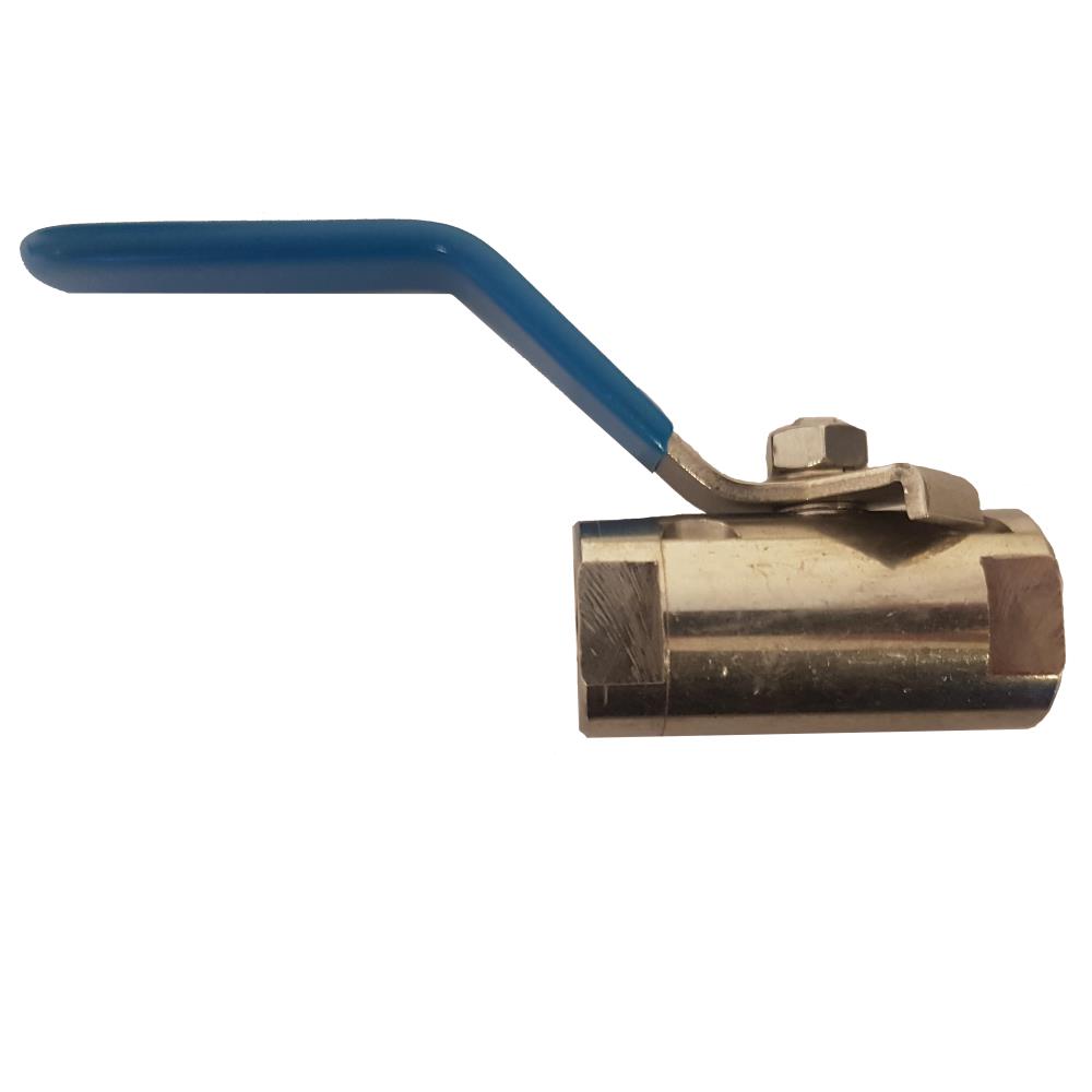 FIG. 7742 STAINLESS STEEL 316 BALL VALVE 3/4" NPT WITH 1-PIECE BODY GER. DOOR