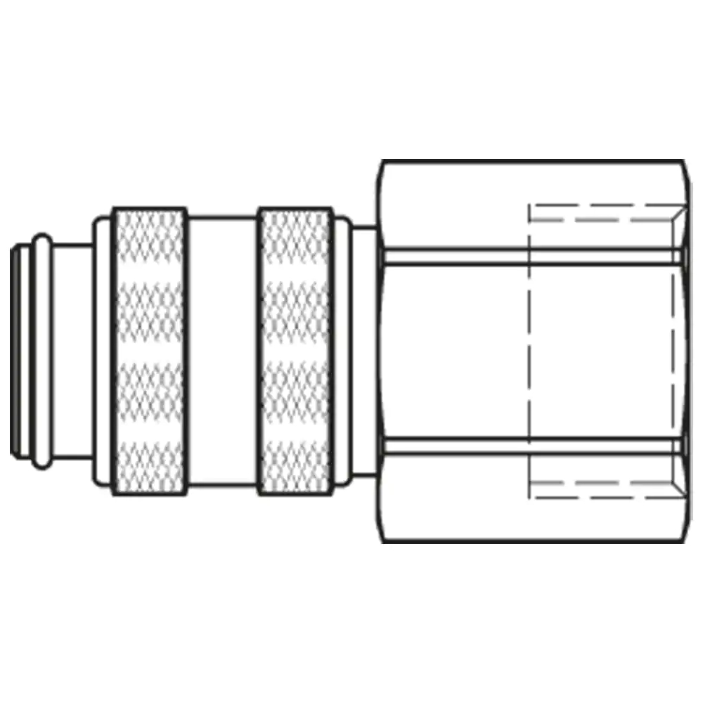 SERIES: 21 QUICK COUPLING 1/8" FEMALE THREAD