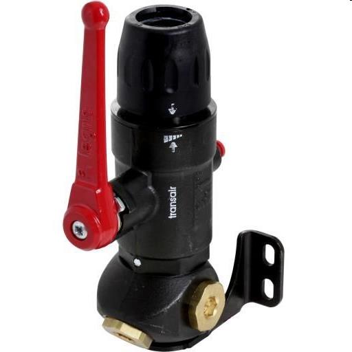 WALL PLATE THREE CONNECTIONS WITH VALVE, G1/2 D25 | 6637 25 21