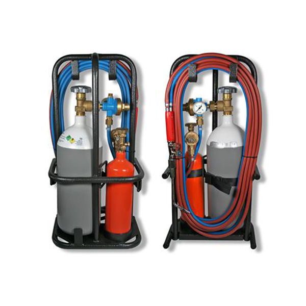 BRAZING KIT HS-4 PROPANE/OXYGEN ME-2000 CYLINDERS EMPTY
