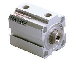 Compact double acting cylinder, 25mm diameter, 5mm stroke