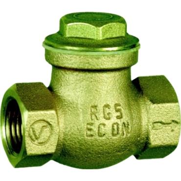 FIG. 505 TE BRONZE CHECK VALVE 3/4 PTFE AFD.