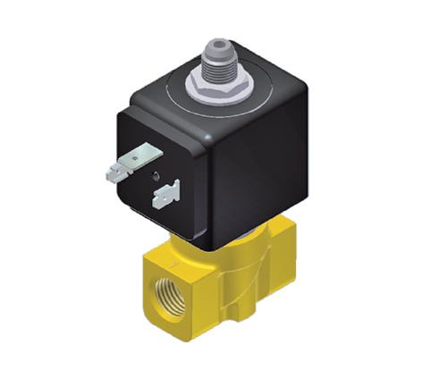 3/2 SOLENOID VALVE FOR LIQUIDS AND AIR | 1/4" BSP | NC