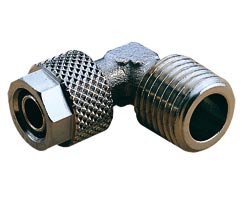 Knee coupling Ø8- 3/8" Bsp.