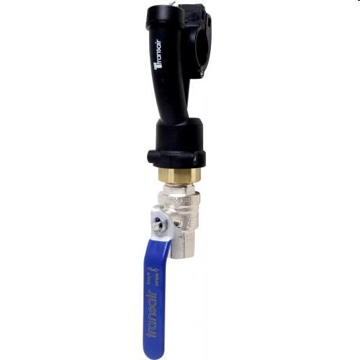 QUICK-MOUNT MINI BRANCH WITH VALVE D25 G1/2 | 6669 25 21