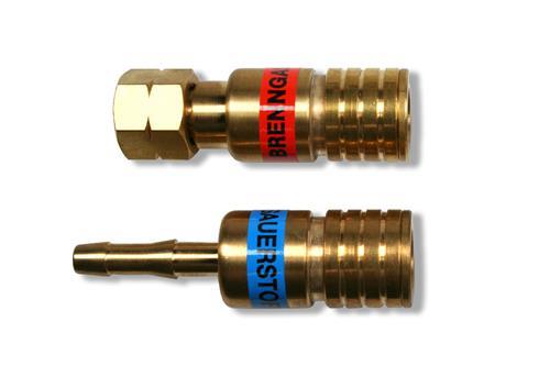 QUICK COUPLING GAS - TULLE 8 MM TYPE ESZET TS