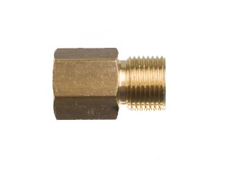 REDUCER NIPPLE 1/4" R INW. X 3/8" R OUTWARD.