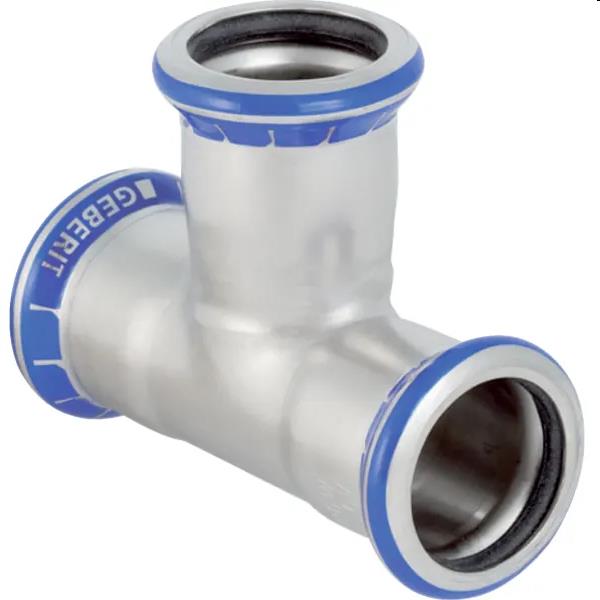 Mapress 316 Stainless Steel T-Fitting, 15 mm