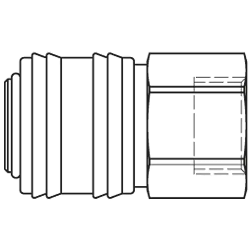 SERIES:26 QUICK COUPLING 1/2" FEMALE THREAD