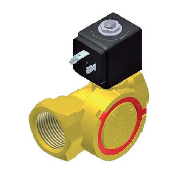 2/2 SOLENOID VALVE FOR LIQUIDS AND AIR | 1" BSP | NC