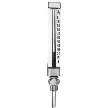 V-THERMOMETER 150MM 0-120 100RE