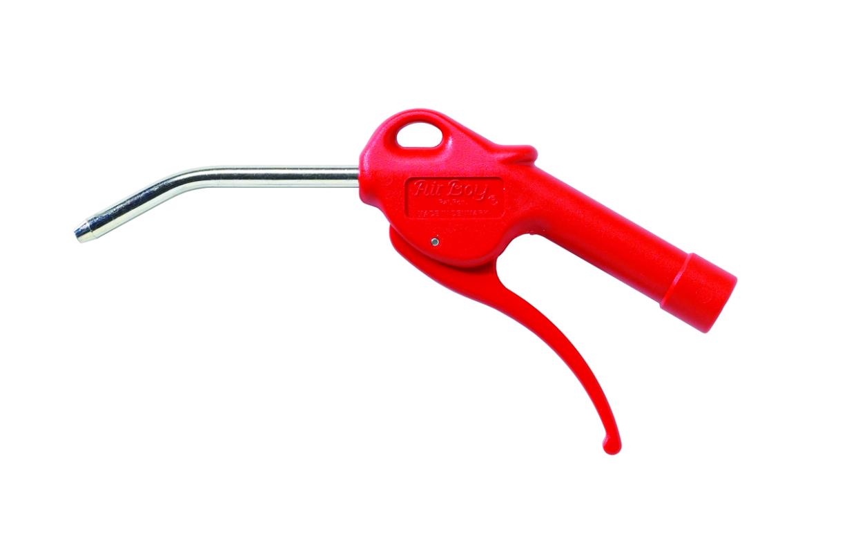 AIR/BLOW GUN 1/4-8MM RED, CURVED
